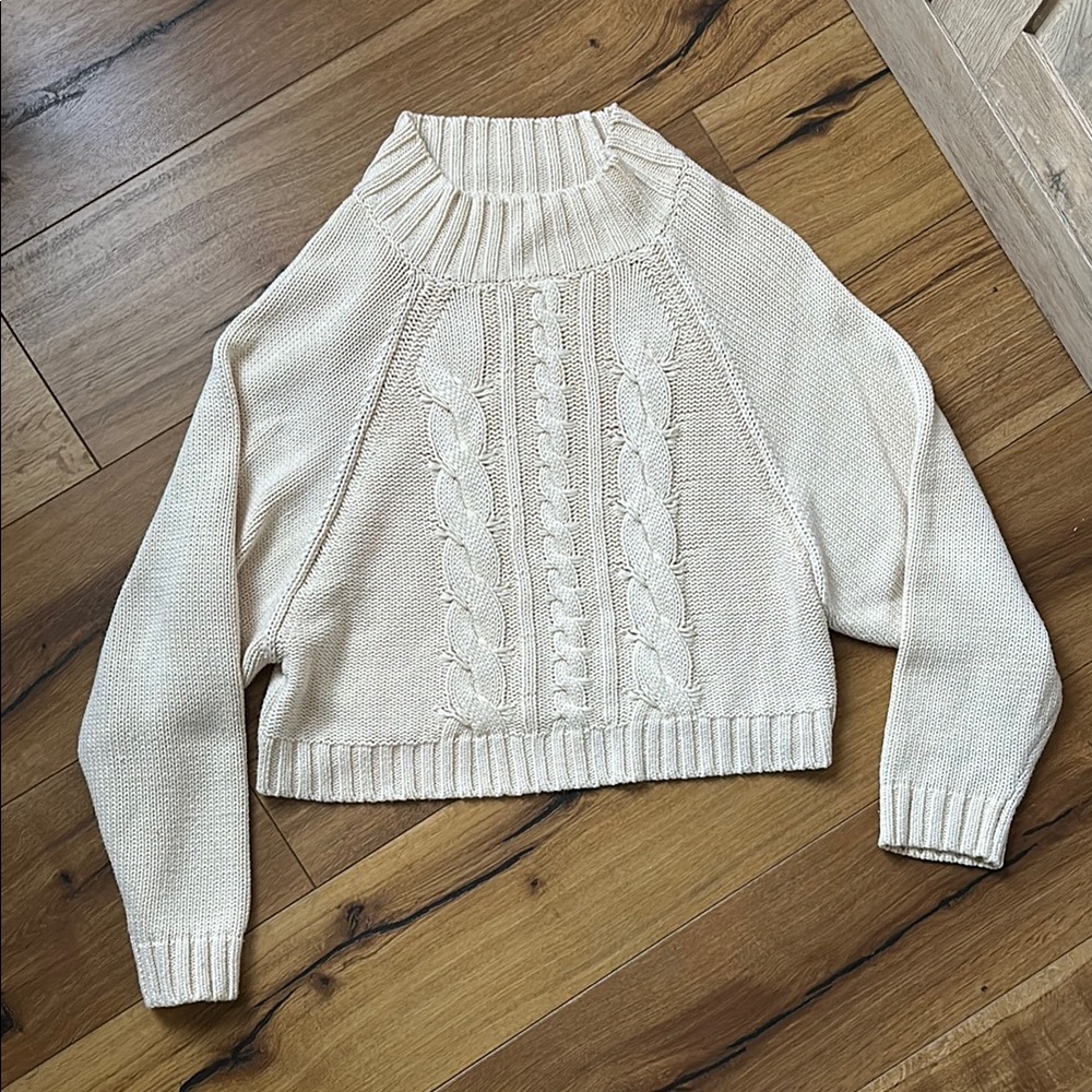 Billabong Cream Cowl Neck Sweater